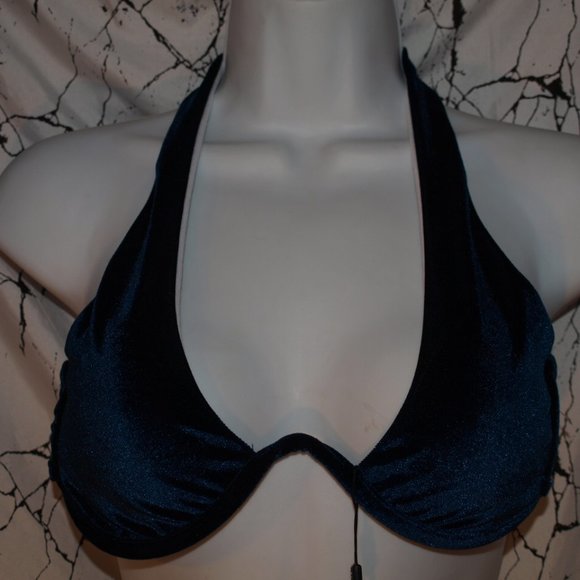 SWIMSUIT NEW Blue Velvet BY ZAFUL FOREVER YOUNG SIZE 6 - Picture 3 of 9
